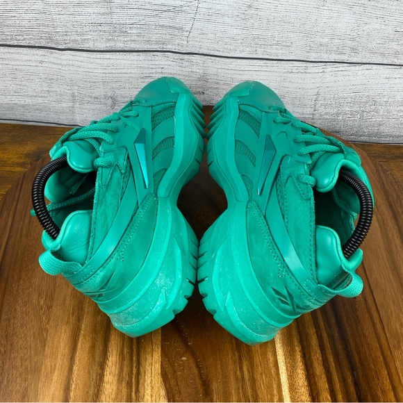 Reebok x Cardi B Club C V2 Emerald Green Sneakers Women’s Shoe Size 7.5 - Picture 9 of 12
